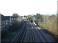 Railway into Driffield Station