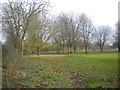 Footpath across Edwalton golf course