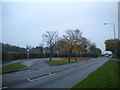 Bus turning circle, Carlton-le-Willows Academy