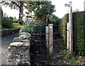 Kissing gate to the Shropshire Way in Chirk Bank