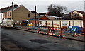 Portman Street construction site in Taunton