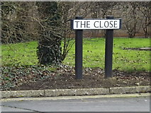 TL2863 : The Close sign by Geographer