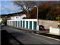 Fourteen lockup garages in Ffynnonau, Crickhowell