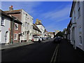 Wye - View N along Church St towards St Gregory & St Martin