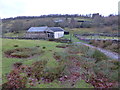 Farm buildings near Rhiw Goch