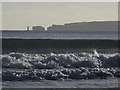 SZ0582 : Old Harry Rocks: a view from Canford Cliffs by Chris Downer