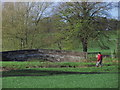 On the Dane Valley Way, View WNW to Hermitage Bridge, Holmes Chapel