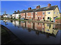 Trent & Mersey Canal & cottages, Bibby St, Thurlwood