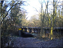 SK5039 : Bridge over former Nottingham Canal, Wollaton by Richard Vince