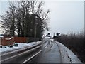 Snow Scene on Twyford Road