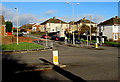 Major crossroads in the west of Bridgend