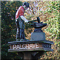 Palgrave village sign (detail)