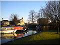 Canal basin at north end of Nottingham Canal, Langley Mill