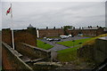 NY3956 : Carlisle Castle: the barracks by Christopher Hilton