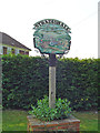 Stradishall village sign