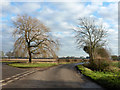 Road junction by Cowlands Farm