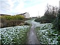 Path up to the Leeds Road [A61], Robin Hood