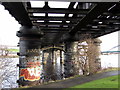 Under the Scotswood Railway Bridge