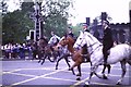 NT2473 : Mounted police on Princes Street by kim traynor