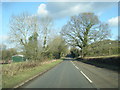 Usk Road near Appletree Farm