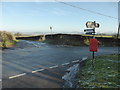 The crossroads near Cefn Berain