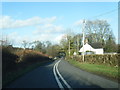 Usk Road near Llandowlais Farm