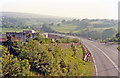 Southwest on Heads of the Valleys Road at Cefn-y-Coed-y-Cymmer, 1990