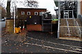 Steps to the Graeme Hick Pavilion, Worcester