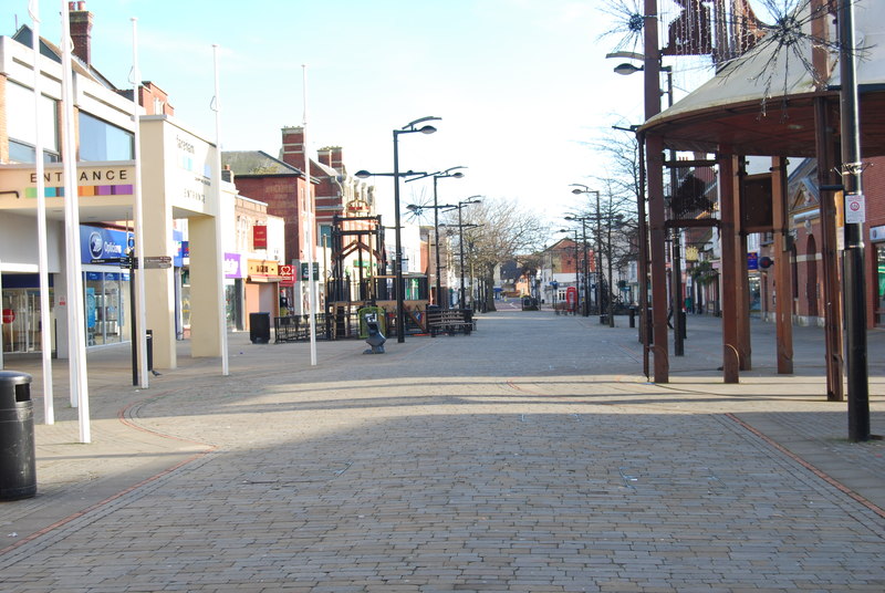 Fareham Town Centre - Xmas Day 2014 (1) © Barry Shimmon :: Geograph ...