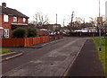 Speed camera and 20mph speed limit sign, Pickeridge Close, Taunton