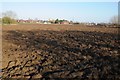 Riverside arable field