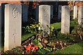 War graves in Pershore Cemetery