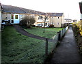 Public footpath past Burdett House, Stonehouse