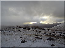 NG8912 : Summit area of Sgurr na Laire Brice looking south-west by ian shiell