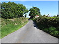 The western end of Loughaveely Road from Keady Road