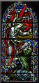 Stained glass window, Christ church, St Leonards