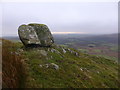 SH5344 : One of the erratic rocks on Moel Isallt by David Medcalf