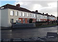 Old Burnham Road houses in Highbridge