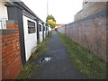 Path between Preston Hill and The Mall, Kenton