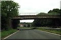 The A38 runs under Callowbridge Road