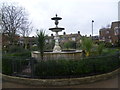 The ornamental fountain in Coronation Gardens