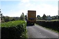 H9615 : Delivery lorry on the narrow Carnally Road by Eric Jones