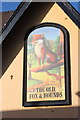 The Old Fox & Hounds sign