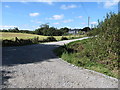 Private lane linking houses to the Cortreasla Road