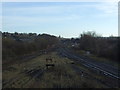 Railway sidings and junction, Horbury Bridge