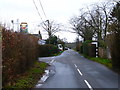 Looking south on Heath Road