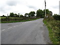 The Dorsey Road turn-off on the Drumalt Road