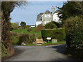 Road junction in Staverton