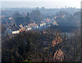 Houses along Leicester Road in Mountsorrel