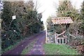 Entrance to Stansgate Abbey Farm